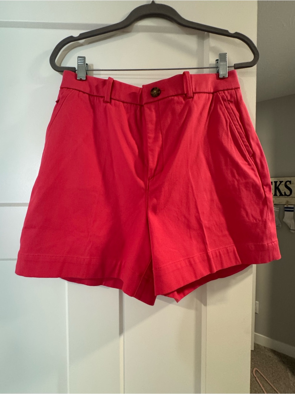 Spanx NWT Women's High-Rise Shorts - Bright Pink